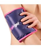 Magic Gel Premium Ice Pack - Reusable Gel (11.8 x 7.8) for Pain Relief & Swelling - Cold Compress for Injuries - Flexible & Foldable - 1 Count - Buy Online on GoSupps.com