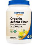 Nutricost Organic Acacia Fiber Powder (2 LB) - USDA Certified Non-GMO & Gluten Free - Buy Online on GoSupps.com