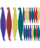 20 Pack Dental Elastic Rubber Bands Placers for Braces - Disposable Plastic Orthodontic Tool - Multi-color Braces Rubber Band Tool - Buy Online on GoSupps.com
