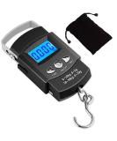 Kinstecks 50kg Fish Scale - Portable Electronic Scale with Illuminated LCD Measurement Tape for Fishing Hunting and Kitchen Use - Buy Online on GoSupps.com