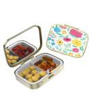 Cute Small Pill Case for Pockets & Purses | Elegant 2-Compartment Travel Medicine Organizer for Pills & Vitamins | Perfect Gift - Buy Online on GoSupps.com