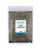 Organic Pumpkin Seeds 500g Certified Organic by Fenbrook Organic - Buy Online on GoSupps.com