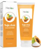 Kojic Acid Soap Skin Brightening Papaya & Turmeric Wash for Hyperpigmentation Acne & Scars Enhance Skin Tone & Glow - Buy Online on GoSupps.com