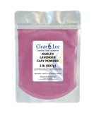 Kaolin Lavender Clay Powder - 100% Pure Natural Cosmetic Grade for Skin Detox & Rejuvenation - Heal Damaged Skin - DIY Face Mask (2 lb - Buy Online on GoSupps.com