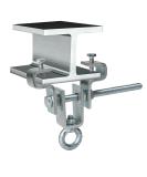 SupaWay Heavy Duty Steel I-Beam Clamp for Boxing Bags | Adjustable 63mm-220mm | 204kg Capacity | Durable Perforated Hanger - Buy Online on GoSupps.com