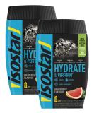 ISOSTAR Hydrate & Perform ISO Drink - Isotonic Beverage Powder with Electrolytes - Grapefruit Flavor - 400g (2x400g) for Enhanced Sporting Performance - International Shipping Available - Buy Online on GoSupps.com