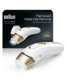 Braun Silk Expert Pro 5 IPL Hair Removal Device for Men & Women - FDA Cleared, At-Home Permanent Hair Reduction, Includes Venus Razor & Pouch - Buy Online on GoSupps.com