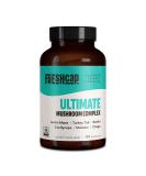 FreshCap, Ultimate Mushroom Complex - Lion's Mane, Reishi, Cordyceps, Chaga, Turkey Tail, Maitake - Supplement - Real Fruiting Body - No Fillers 120 Count (Pack of 1) - Buy Online on GoSupps.com