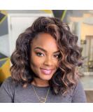 Ocean Wave Crochet Hair Pre Looped 9 Inch 7 Packs Deep Wave Short Curly Braiding Extensions, Synthetic Hair for Women - 9Inch (Pack of 7) - Buy Online on GoSupps.com