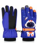 Flintronic children ski gloves winter ski gloves for years young girls waterproof and windproof fleece gloves with adjustable cuffs for snowboarding skiing cycling m (6-9 years) #2 blue - Buy Online on GoSupps.com