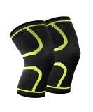BESKEY Knee Support (Pair) Anti Slip Knee Brace Elastic Breathable Knee Compression Sleeve Help Joint Pain Relief for Arthritic Sufferer and Recovery from Injuries Fit for Sports (L Green) Large Green - Buy Online on GoSupps.com