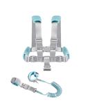 TOPWAYS 2in1 Toddler Anti Lost Leash Walking Harness & Safety Wrist Link Belt - Blue 2 Meters - Buy Online on GoSupps.com