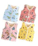 XM-Amigo Baby Girls' Thick Waistcoat Jacket | Warm Winter Autumn Gilet Top | 4-5 Years Girls - Buy Online on GoSupps.com