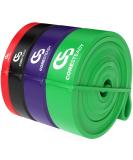 Coresteady Pull Up Bands & Resistance Bands - Heavy Duty Rubber Loop Bands for Men & Women - Build Power & Muscle - Fitness Training Assist for Pull Ups & Exercise (Red/Black/Purple/Green) - Buy Online on GoSupps.com