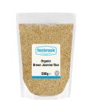 Organic Brown Jasmine Rice 500g | Certified Organic by Fenbrook Organic - Buy Online on GoSupps.com