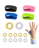 16-Piece Acupressure Clip & Ring Set for Finger Massages | Handheld Migraine Relief & Stress Relief Solution - Buy Online on GoSupps.com