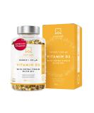 Buy High Dose Vitamin D3 5000 IU - 365 Capsules with Cold-Pressed Olive Oil | Non-GMO Gluten-Free Lactose-Free for Optimal Absorption - Buy Online on GoSupps.com