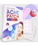 Tea Tree Oil Acne Pimple Patches | Hydrocolloid Spot Treatment with Salicylic Acid | Microdart & Deep Absorbency for Face & Neck - Buy Online on GoSupps.com