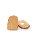 Kaps Orthotic Heel Lift Genuine Leather & Cork Support - Men UK 7-12 / EUR 40-46 Beige - Buy Online on GoSupps.com