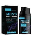 Men's Anti-Aging Face Cream - Moisturizer for Tightening Hydrating & Smoothing Fine Lines - 1.7 oz - Buy Online on GoSupps.com