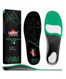 2023 Plantar Fasciitis Strong Arch Support Insoles - Men Women (S 6-7.5) - Orthotic High Arch Relief for Flat Feet - Heavy Duty Work Boot Shoe Insert - Black - Buy Online on GoSupps.com