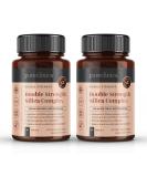 Double Strength Silica Complex 6 Month Supply - 2000mg Horsetail Extract x 180 Tablets (2 Bottles of 90) - Buy Online on GoSupps.com