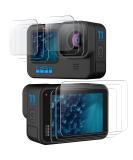 JETech Screen Protector for GoPro Hero 11/10/9 Black + Camera Lens Tempered Glass Film 3-Pack - Easy Installation, HD Clear - Buy Online on GoSupps.com