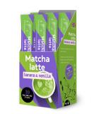 TET Matcha Latte Banana & Vanilla green tea based drink White 100g - Buy Online on GoSupps.com