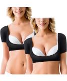 2 Pcs Underarm Sweat Vest for Women - Reusable Armpit Sweat Proof Shirt - Washable Dress Shields - Anti Sweat Underarm Guard - Women's Underwear Vest for Armpit Protection - Buy Online on GoSupps.com