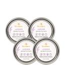 Shop Waxelene Lavender Aerated Lip Balm Tin - 4 Piece | Nourishing Moisture for Lips - International Shipping Available - Buy Online on GoSupps.com