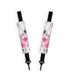 Universal Reversible Harness Seat Belt Strap Covers - Set of 2 (Roses/Pink) - Buy Online on GoSupps.com