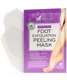Baby Foot Peel Mask - 1 Pair of Exfoliating Foot Mask for Hard Skin, Callus, Cracked Heels - Foot Peel Mask for Rough Heels, Removes Dry and Dead Skin - Feet Peeling Mask - Eclat Skincare - Buy Online on GoSupps.com