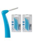 PRO-SYS Interdental Brush Narrow Spaces Proxy Brush - 8 Brushes (2 Packs 4 Brushes per Pack) with Dupont Bristles 9 Piece Set - Buy Online on GoSupps.com