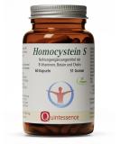 Quintessence Homocysteine S - High Dose 60 Capsules | Essential B Vitamins for Homocysteine Metabolism - Buy Online on GoSupps.com