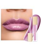 Oulac 3D Shiny Lip Gloss - Moisturizing Liquid Lipstick with Rose Damascena Extract | Glitter Finish | 4.5ml Day Dream - Buy Online on GoSupps.com
