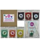 Fruity Berry Selection Boba Bubble Tea Make at Home Kit 6-12 Extra Large Drinks - Buy Online on GoSupps.com