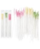 Simarro 180Pcs Disposable Earrings Hole Cleaner - Ear Care Kit for Piercing Aftercare Odor Removal | Green Rose Red Yellow - Buy Online on GoSupps.com