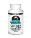 Source Naturals Glucosamine Chondroitin Complex with MSM - 120 Tablets for Joint Health - Buy Online on GoSupps.com