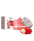 Natural Strawberry Lip Scrub | Moisturizing Exfoliator for Dry Lips | Hydrating Sugar Scrub with Essential Oils | 1.76 Oz - Buy Online on GoSupps.com