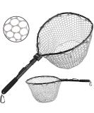 PLUSINNO Fly Fishing Net - 16 x 13 Hoop Size - Soft Rubber Mesh - Catch and Release Net - Buy Online on GoSupps.com