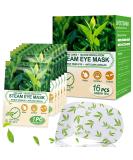 Heated Eye Mask for Fast Dry Eye Relief - 16 Pack Self-Heating Eye Masks - Travel Ready Eye Treatment - Green Tea Scent - Buy Online on GoSupps.com