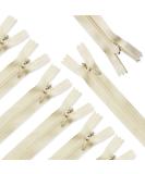 Renashed 45pcs 21.5 Inch Nylon Invisible Zippers for Tailor Sewer Sewing Craft Crafter's Special (Beige) - Buy Online on GoSupps.com