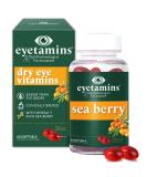 Eye Vitamins Dry Eye Comfort Softgels - Ophthalmologist-Formulated with Himalayan Sea Buckthorn Oil - Vegan & Non-GMO - 60 Count - Buy Online on GoSupps.com