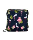 Sanitary Napkin Storage Bag Menstrual Cup Pouch Portable Pads with Zipper Feminine Menstruation First Period Bags for Teen Girls Women Ladies. (Black - Flamingo) - Buy Online on GoSupps.com