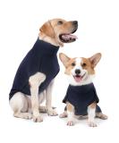 Buy Heywean Dog Sweatshirt - Stretch Fleece Vest for Small & Medium Dogs | Winter Clothing for Indoor & Outdoor | XXS Dark Blue - Buy Online on GoSupps.com