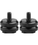 Camera Hot Shoe Mount to 1/4"-20 Tripod Screw Adapter Flash Shoe Mount for DSLR Camera Rig (Pack of 2) SL-1/4hotshoe-2 - Buy Online on GoSupps.com