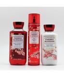 Japanese Cherry Blossom 3-Pc Bundle: Shower Gel, Fine Fragrance Mist, Body Lotion - Buy Online on GoSupps.com