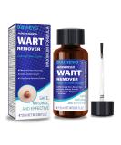 Wart Remover Liquid - Maximum Strength Natural Formula for Rapid Plantar & Common Warts - Safe & Effective for All Body Warts - Buy Online on GoSupps.com