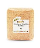 Himalayan Rose Pink Salt Fine 1kg (BWFO) - Buy Online on GoSupps.com