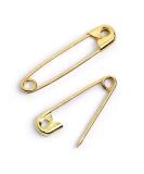 Prym 27mm Silver Brass Safety Pins - Pack of 100 - Buy Online on GoSupps.com